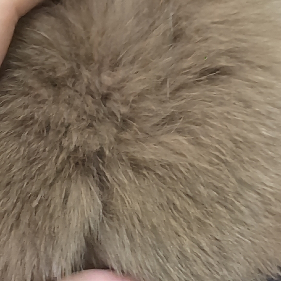 TaylorMade Denim Jacket with Brown Faux Fur Collar - Picture 8 of 11